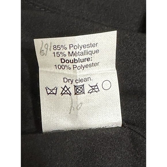 Madewell NWT Short Sleeve Metallic Gold Shimmer Lined Shift Mini Dress 0‎ - Picture 4 of 5